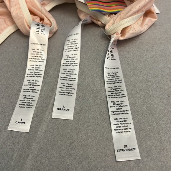 Hanky Panky MoveCalm™ High-Rise Thong Pearl Pink - Picture 5 of 7